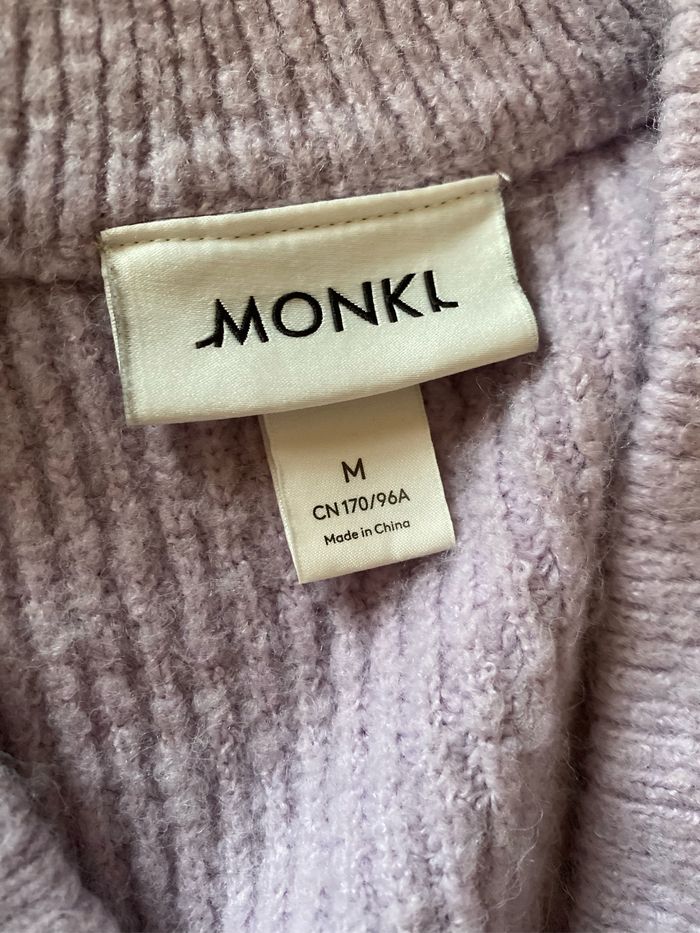 Gilet lilas court manches courtes M Monki - photo numéro 2