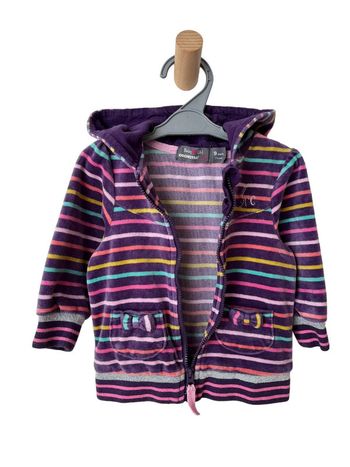 Gilet zippé / Veste à capuche en velours - Orchestra 9 mois (71cm)