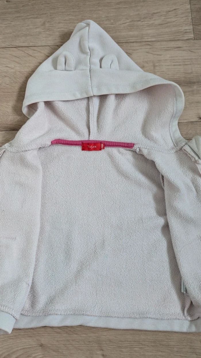 Sweat à capuche Girls 2 ans 86-92cm - photo numéro 4