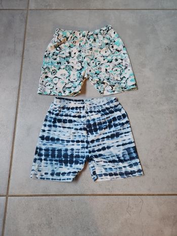 2 shorts de bain 2 ans