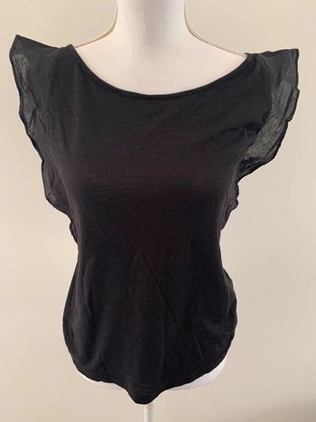 T-shirt noir Oxbow TS