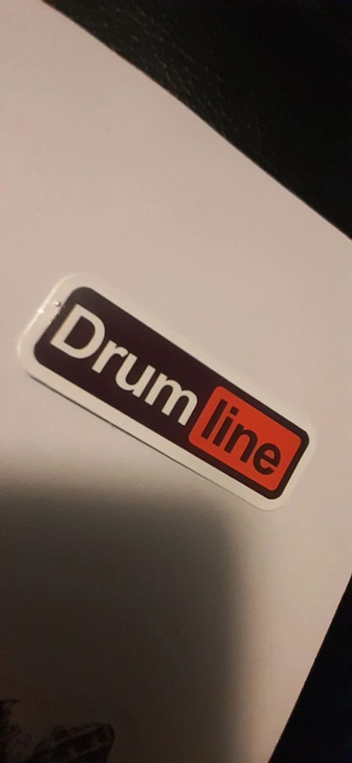 Sticker drum line