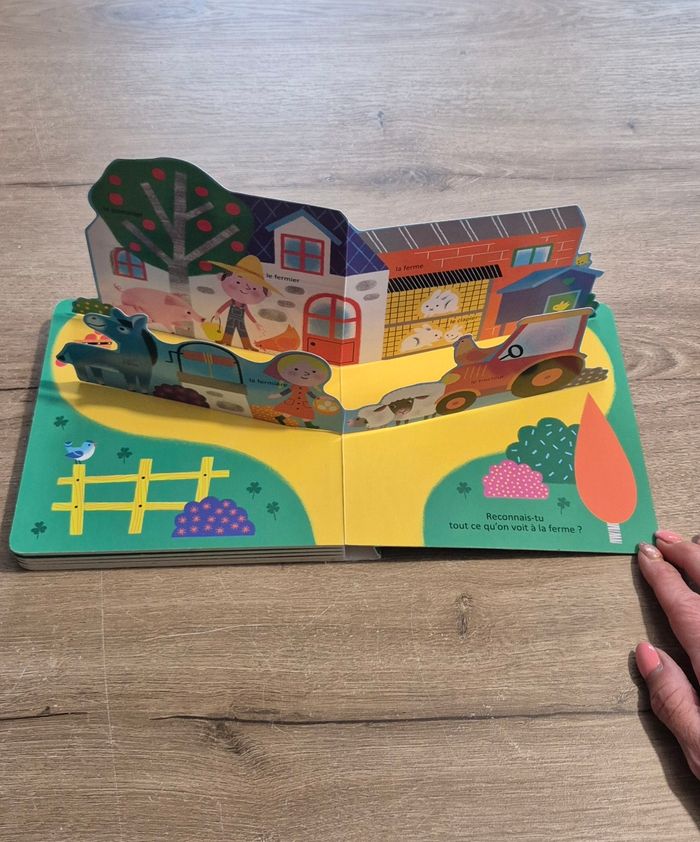 Livre imagier Pop up : La ferme - photo numéro 6