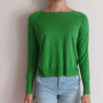 Gilet vert femme