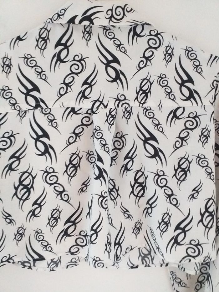 Chemisier court manches longues - photo numéro 5