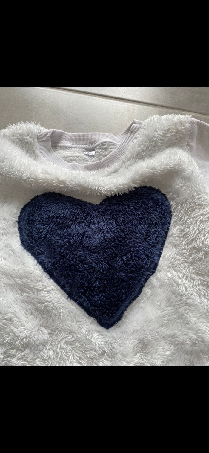 Pull pilou pilou cœur 5 ans - photo numéro 8