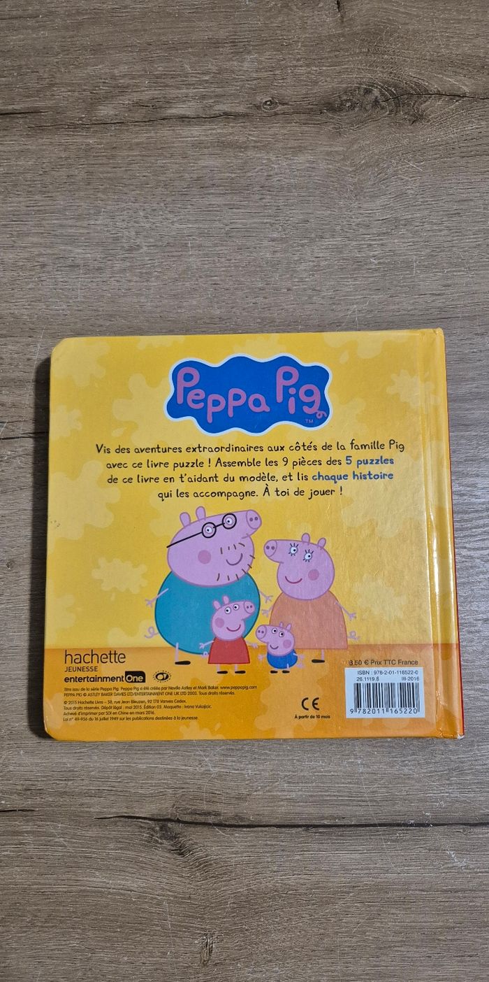 Livre puzzle Peppa Pig - photo numéro 7