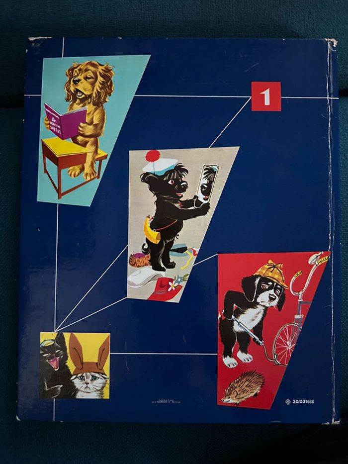 Album ancien Les Trésors de Pierre Probst Hachette livre bd 1968 pouf noiraud auteur Caroline - photo numéro 2