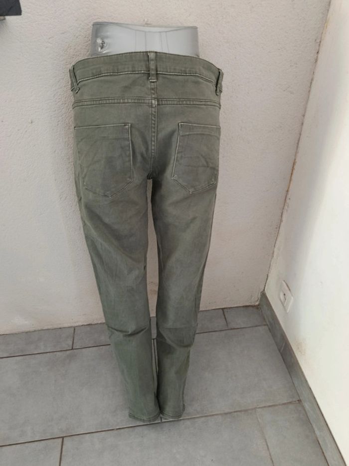 Pantalon kaki femme Kiabi taille 42 - photo numéro 3