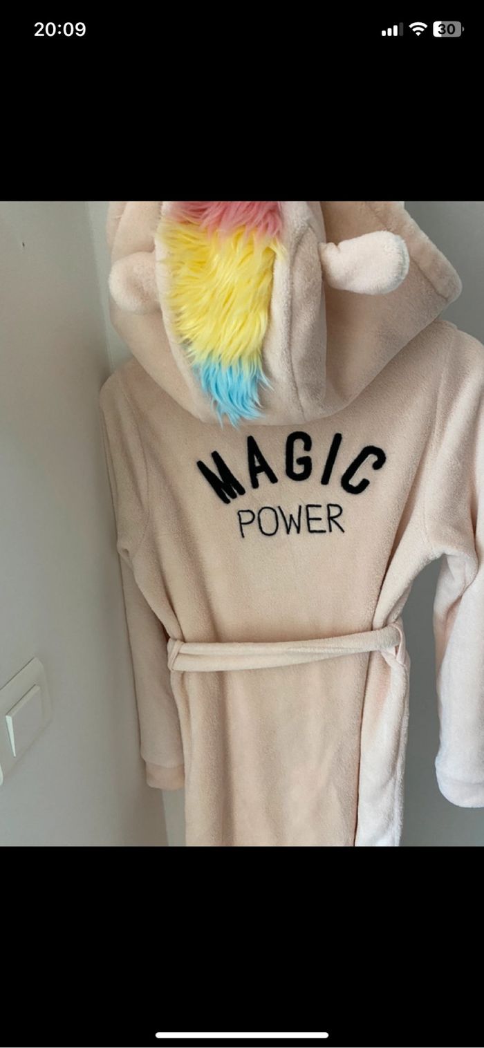 Peignoir enfant licorne - photo numéro 2