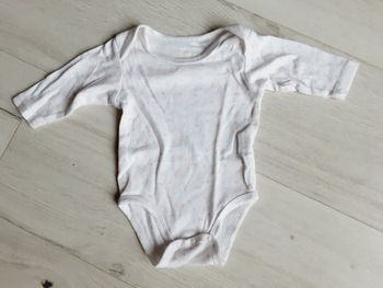 Vêtement bébé fille body manches longues Kitchoun 3 mois motifs lapins