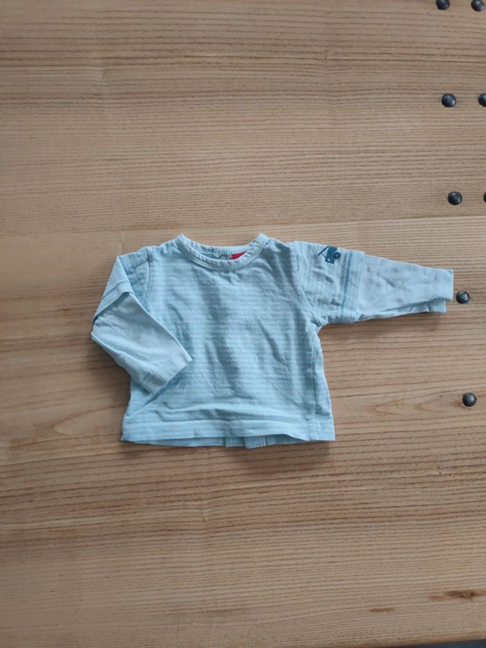 Salopette et tee shirt manches longues bébé - photo numéro 3