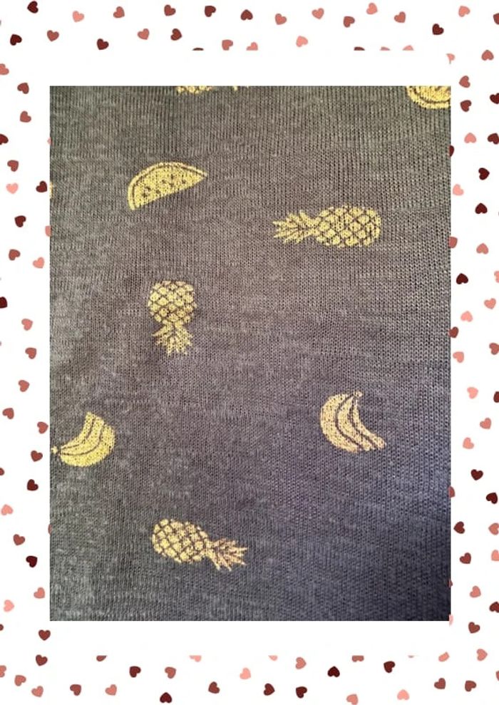 T-shirt gris ananas 40 neuf avec étiquette - photo numéro 2