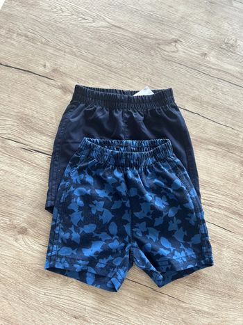 Lot de 2 shorts de bain 3 mois