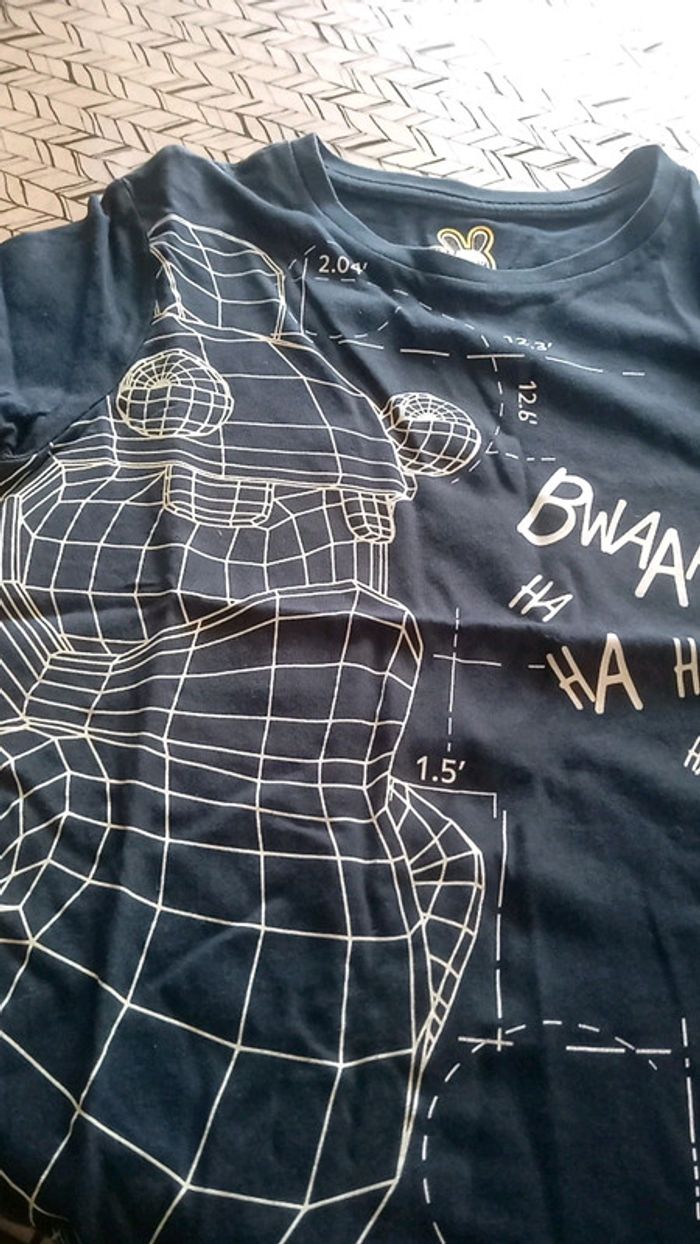 Tee-shirt garçon lapin crétin - photo numéro 2