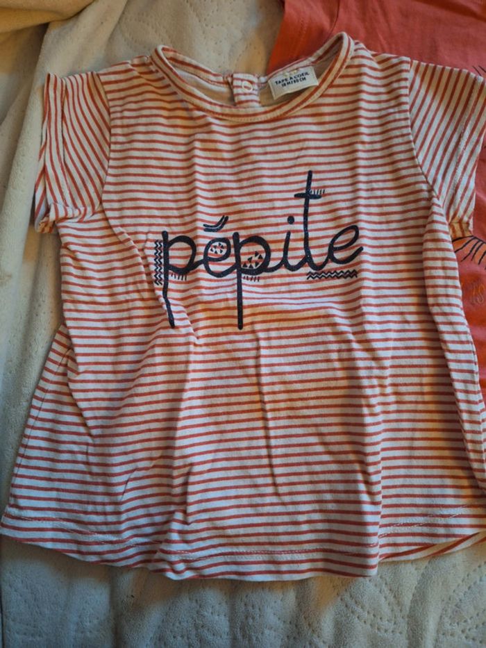 Lot T-shirt TAO 18 mois - photo numéro 2