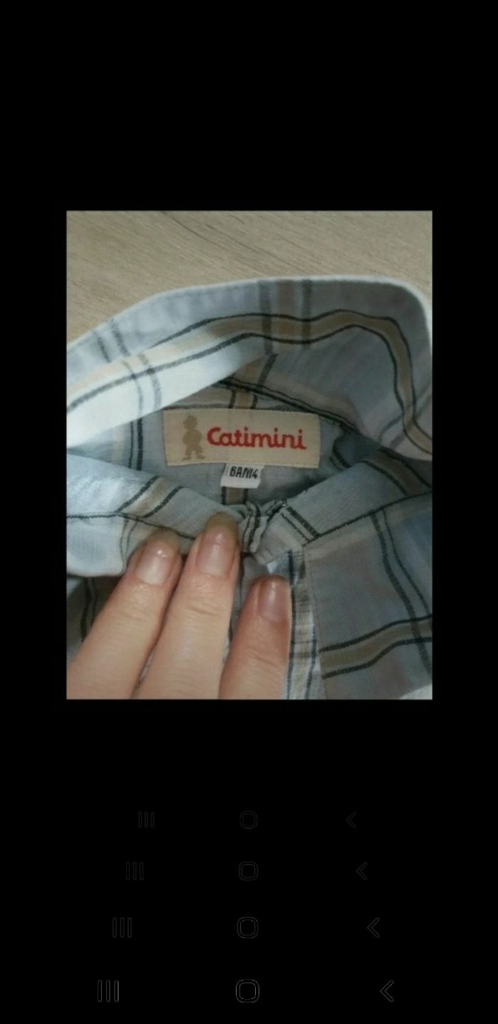 Chemise garçon catimini 6 ans - photo numéro 3