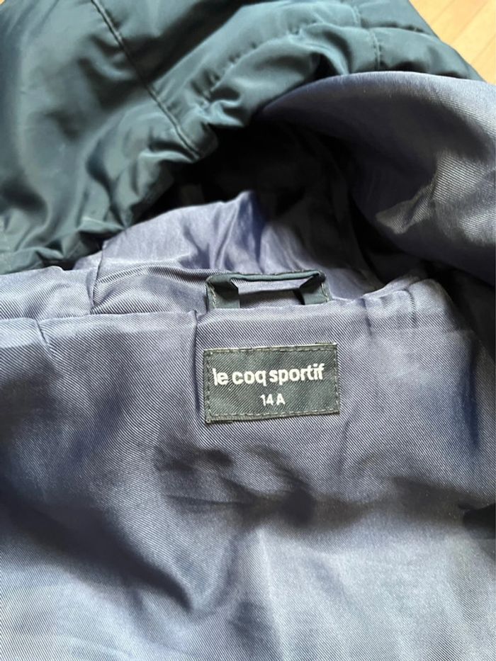 Blouson bleu marine Le coq sportif taille 14ans - photo numéro 4
