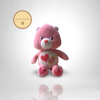 Peluche Ours Rose bisounours coeur 2004 A893