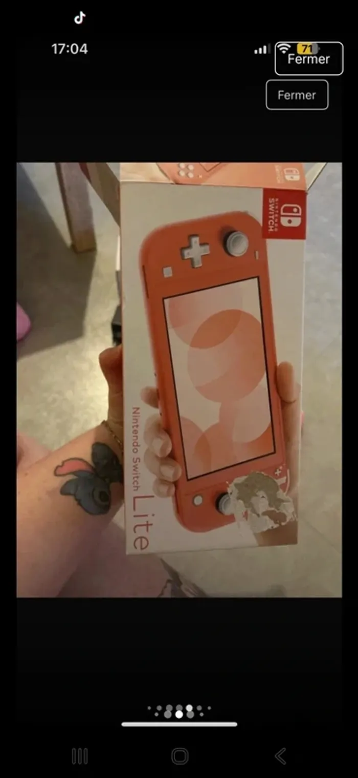 Nintendo switch lite rose encore sous garentie 2 ans - photo numéro 8