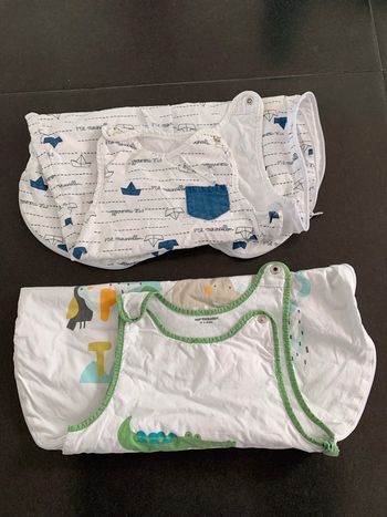 Lot gigoteuses légères 0-6 mois Vertbaudet