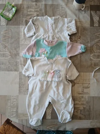 Lot de 3 pyjamas