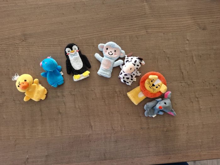 Figurines doigts bébé - photo numéro 2