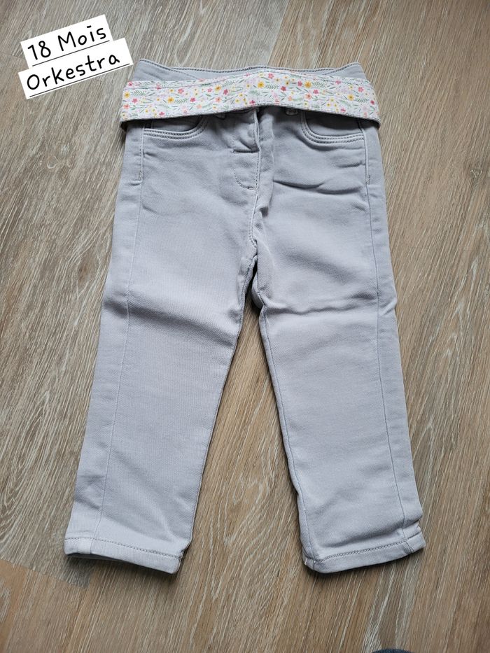 Pantalon gris clair