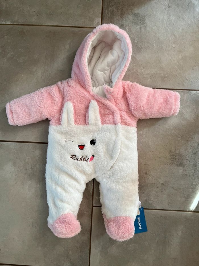 Combinaison Combi pilote grenouillère hiver Ikatu taille 6 mois neuve