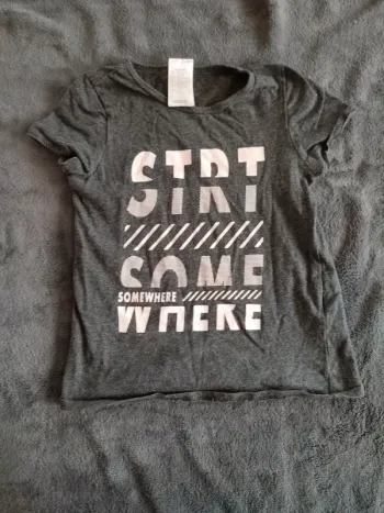 Tee shirt manches courtes garçon