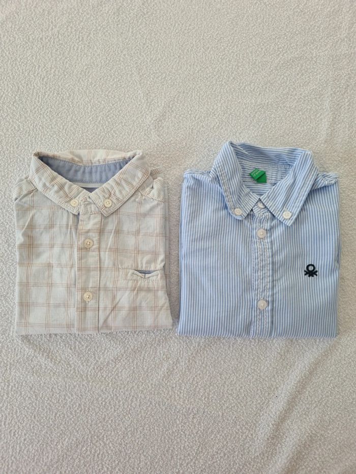 Lot de 2 chemises manches longues