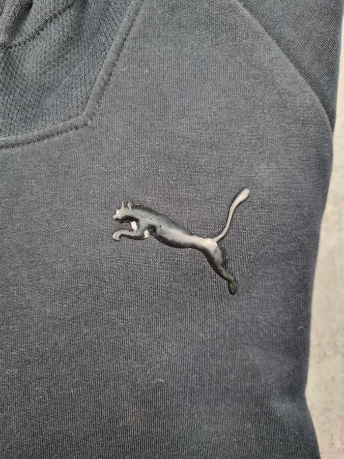 Gilet capuche zippé Puma noir, 9/10 ans Enfant - photo numéro 5
