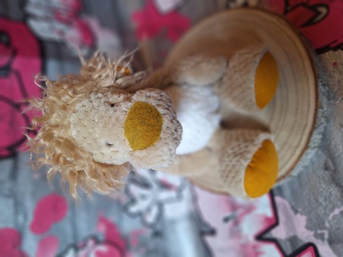 Peluche le petit Lion des Babas bou de moulin roty neuf - photo numéro 9
