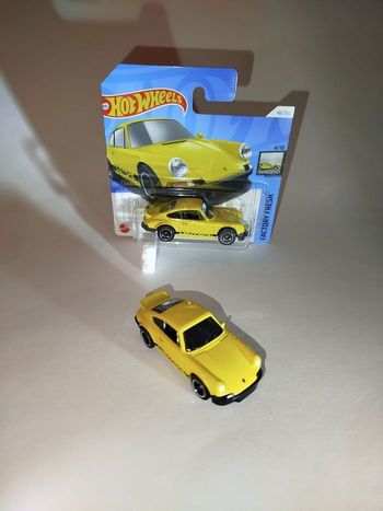 Hot Wheels Porshe 911 Carrera RS 2.7 Jaune 2024