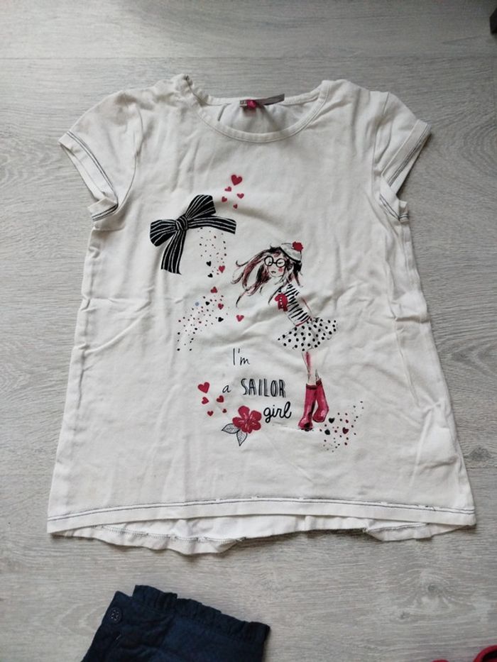 Lot t-shirts short orchestra 8 ans - photo numéro 2