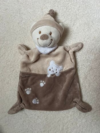 Doudou plat ours Nicotoy