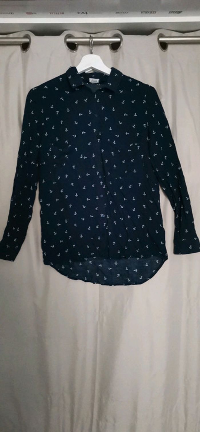 Chemise bleu marine