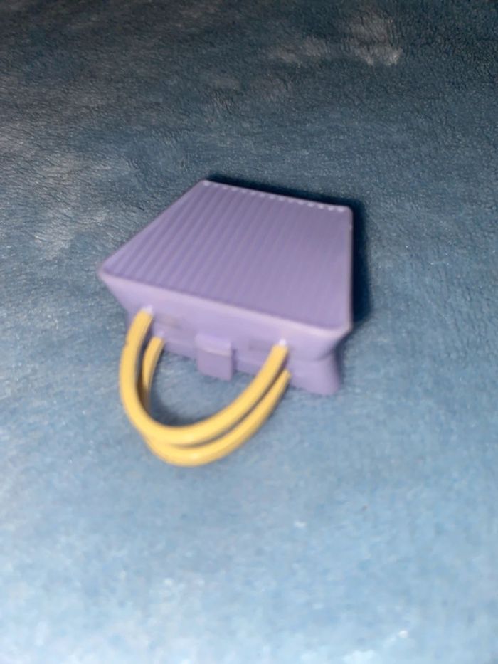 Sac à main mauve barbie - photo numéro 3