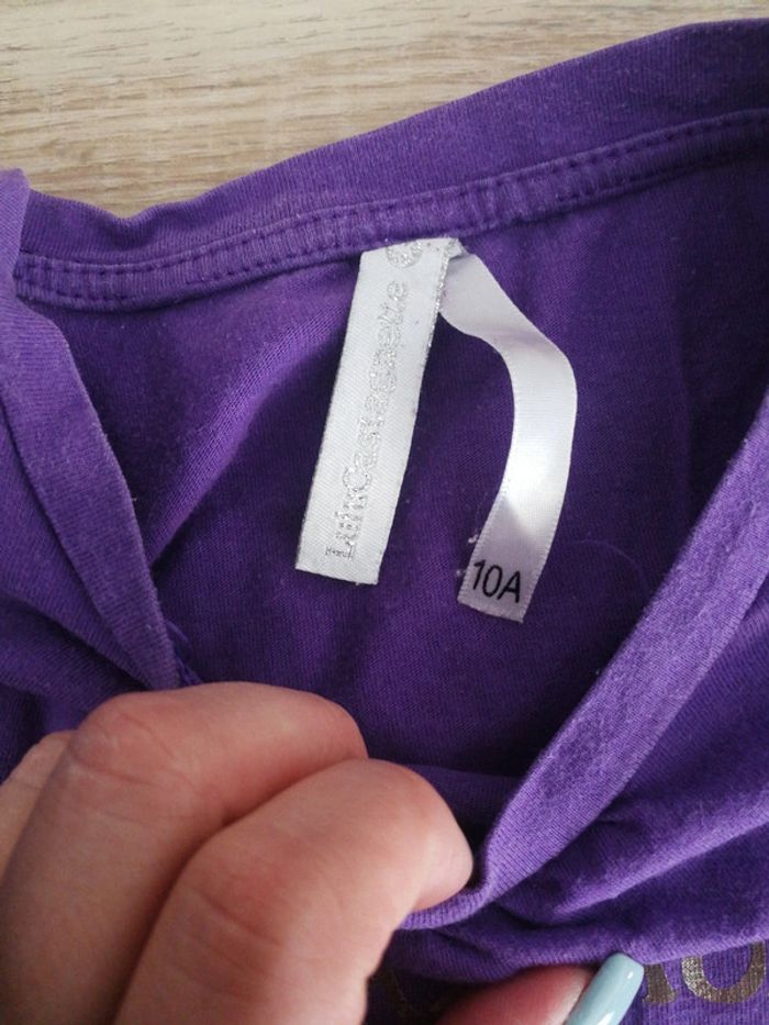 T shirt fille 10 ans - photo numéro 3