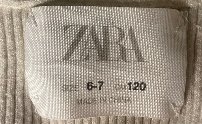 Gilet/ boléro »Zara »crème - photo numéro 4