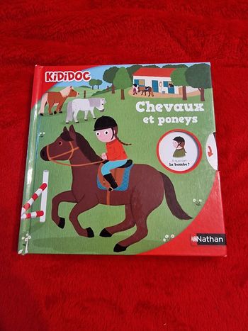Livre kididoc chevaux et poneys