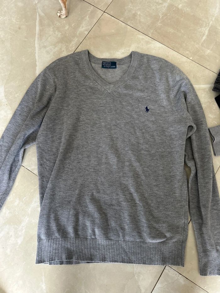 Pull col V Ralph Lauren