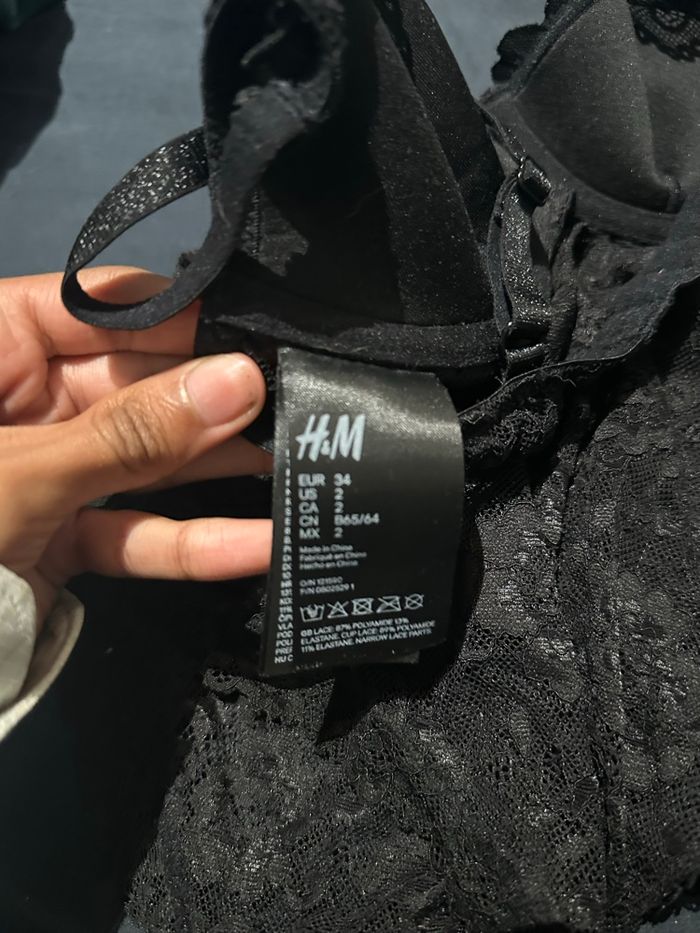 Body noir dentelle - photo numéro 2