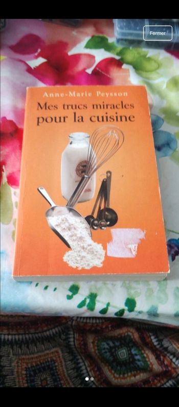 Livre mes trucs miracles pour la cuisine 