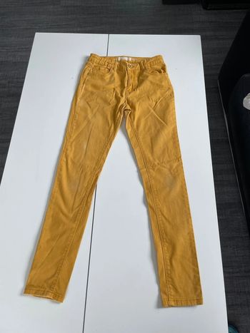 Pantalon jaune moutarde taille 12 ans marque inextenso