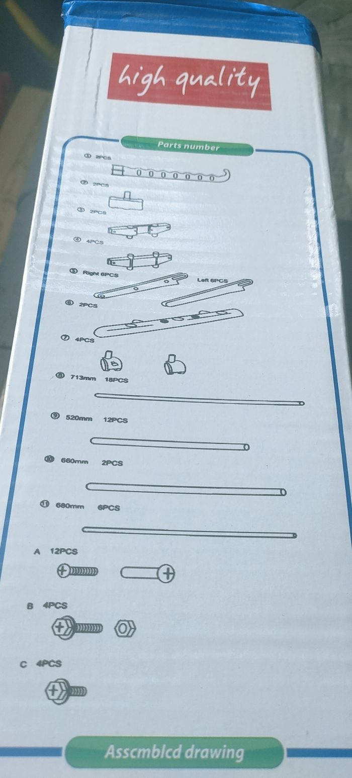Séchoir à linge pliable capacité 50kg hauteur 178cm - photo numéro 4