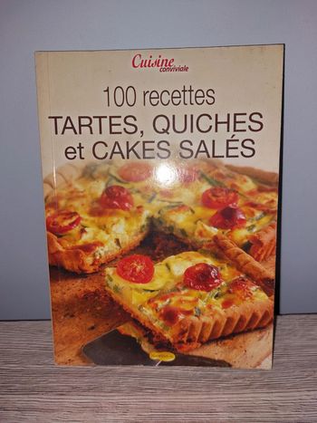 Livre 100 recettes tartes, quiches