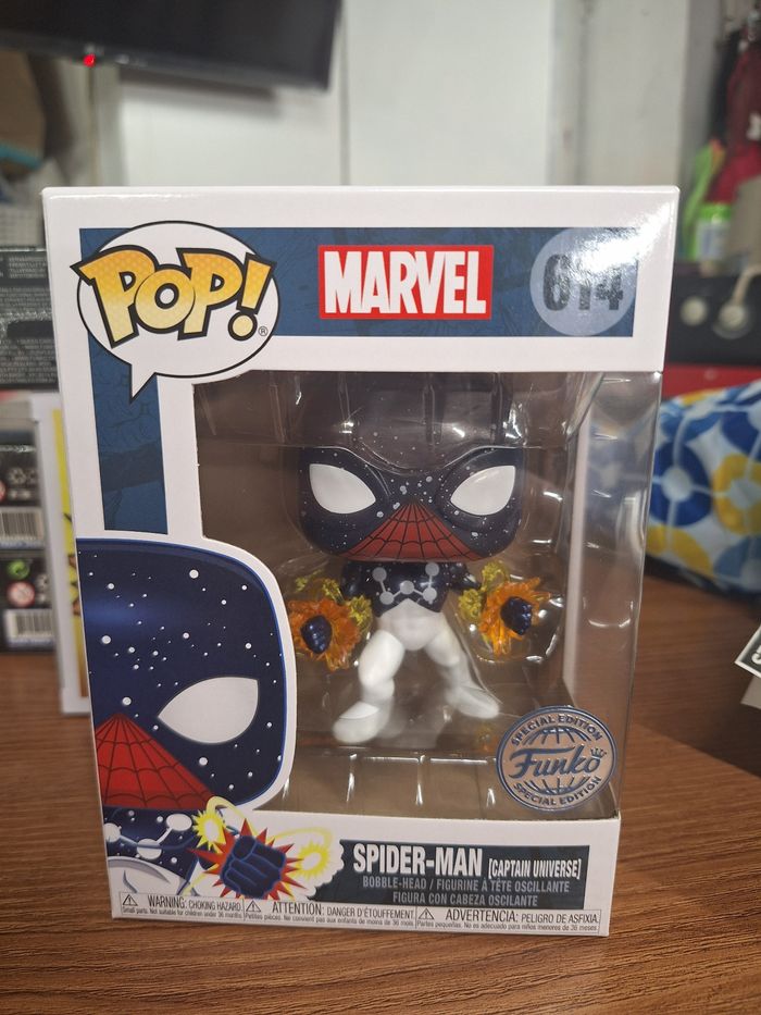 Funko pop bubble-head spider man 614 édition spéciale