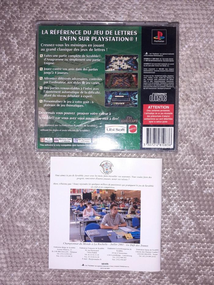 Playstation 1 ps1 Scrabble - photo numéro 2