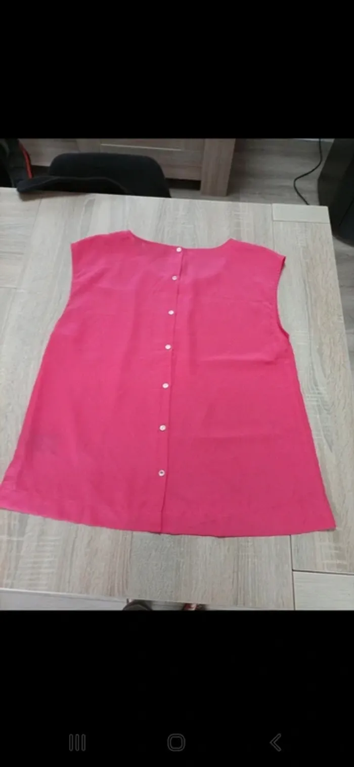 Blouse rose taille 46 - photo numéro 2